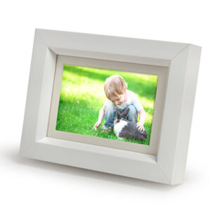Micro White Tribute Frame