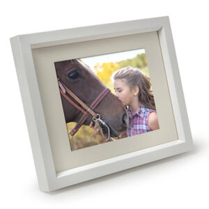 Midi White Tribute Frame